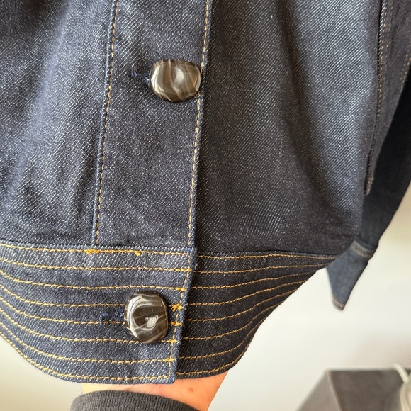 NWT RAILS Figueroa Denim Jacket in Midnight Blues - Picture 8 of 14